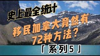 【史上最全整理】移民加拿大竟有72种方法？(系列之五：省提名移民项目）