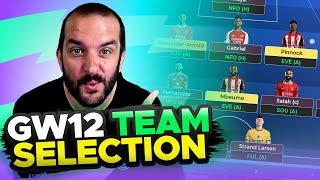 ️ SO MANY FLAGS... ️ | FPL TEAM SELECTION | GAMEWEEK 12 | Fantasy Premier League Tips 2024/25