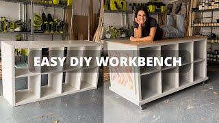 Easy DIY IKEA Workbench!