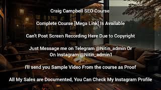 Craig Campbell SEO Course