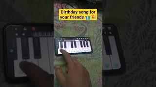 Happy Birthday song ~|| #so simple || G4,A4,D4,C4, {G4-2 ,A4,E4,F4,C4,B4} G5,E5,D4,C4,D4)  notes