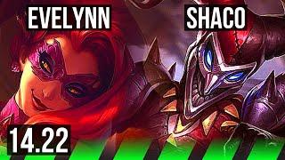 EVELYNN vs SHACO (JGL) | NA Master | 14.22