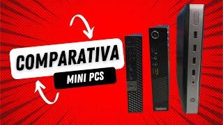 Comparativa de mini PC lenovo M93P, Optiplex 3040, Elite Desk 800, T630