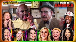 FUNNIEST "BarberShop Scene" Reactions! Coming To America (1988) Movie Reaction First Time Watching
