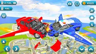 Flying Futuristic Bugatti Veyron Car VIP Passenger Transport Simulator - Android Gameplay.