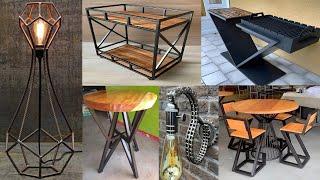 100+ Ingenieus Metal Furniture Ideas / Metal Projects For Biginners