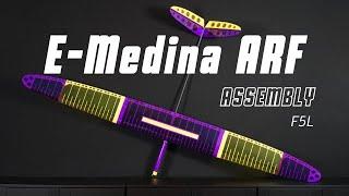 E-Medina ARF 2 Meter Electric RC F5-RES Glider Build Log