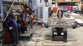 KUKA & KEMPPI 7 AXIS ROBOTIC WELDING