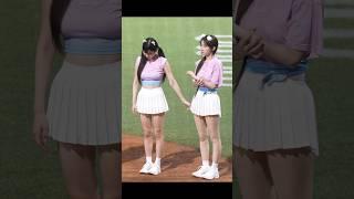 Didn't expect Minjeong to be the shy one! #南珉貞 #남민정 #李珠珢 #이주은 #leejueun #fubonangels