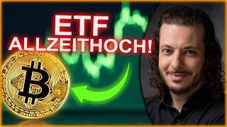 ALLZEITHOCH für die BITCOIN-ETFs Jetzt geht es ab