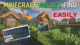 How To Find Village In Minecraft | Minecraft Me Village Kaise Dhunde 1.20 | Minecraft Village