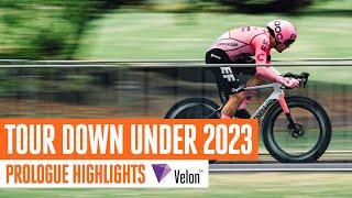 Tour Down Under 2023 | Prologue Highlights