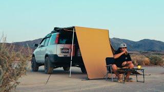 Car Camping on a Dry Lake Bed | Southern California