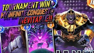 This is the BEST Thanos Deck in AGES! It's Totally BUSTED! Marvel Snap