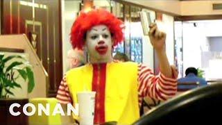 Eric Andre's Never-Before-Aired McDonald's Prank | CONAN on TBS