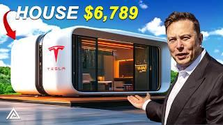 Elon Musk’s $6,789 Tiny House FINALLY HIT The Market! Zero Net-The Game-Changing for the Masses MIX