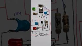 Make high precision battery charger//circuit diagram #electronic #shortsfeed