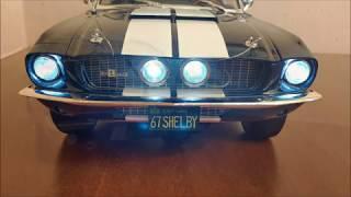 Ford Shelby Mustang GT500  model car 1967 1:8  DeAgostini