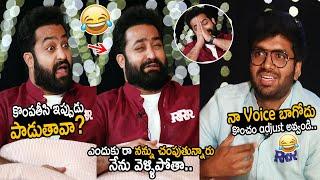 Jr NTR Hilarious Reactions to Anil Ravipudi about his Singing | Ram Charan | Rajamouli | FC