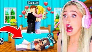 I Spent The Night In My Boyfriends Roblox House & He Had NO IDEA!