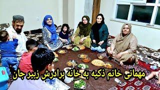 یک شب به یاد ماندنی در کنار خانواده پدر جان اما چرا بی بی جان نامد ؟