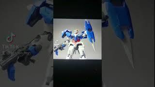 Watch the RG 00 Raiser stop motion. Full video at @plamomy channel. #gundam