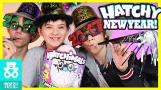 HATCHY NEW YEAR!  HATCHIMALS HATCHING! FIRST BABY #HATCHIMAL BORN ON NEW YEARS!  |  KITTIESMAMA