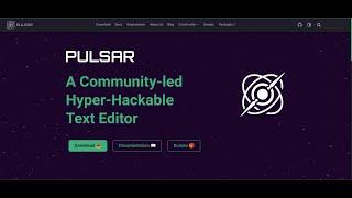 The Pulsar Text Editor,  A Great Alternative to VS Code