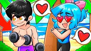 ¡SRTACATANA ESPIA A SRJUANCHO EN LA PLAYA!  ¿LE GUSTO?  SRJUANCHO MINECRAFT ROLEPLAY