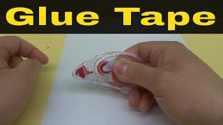 How To Use Double Sided Glue Tape-Full Tutorial