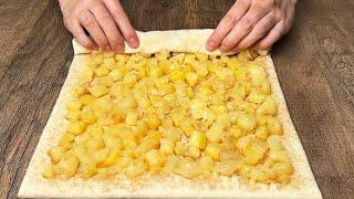 Just wrap pineapple in puff pastry and you will be surprised.Simple and uncomplicated