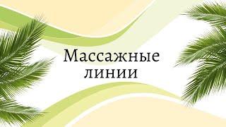 Массажные линии лица для массажа. Как правильно делать массаж.