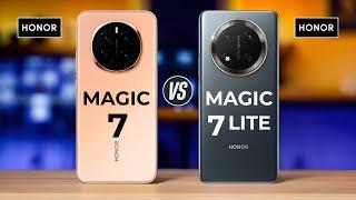 Honor Magic 7 5G Vs Honor Magic 7 Lite 5G