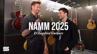 NAMM 2025 D'Angelico Guitars