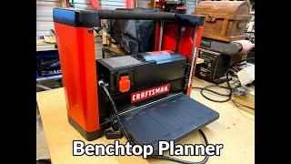 The Craftsman Benchtop Planner