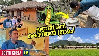 EP18 - തനി കൊറിയൻ ഗ്രാമത്തിലെത്തിയപ്പോൾ പേടിച്ചിട്ട് ജീവൻപോയി South Korean Heritage Village