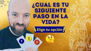 ¿Cuál es el SIGUIENTE PASO en tu vida? Elige tu grupo de cartas -Tarot interactivo-