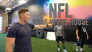 Training NFL ATHLETES At Fitness Culture! Pt. 1