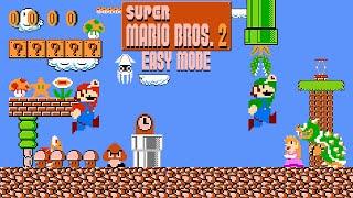 Super Mario Bros.: The Lost Levels on Easy Mode - Full Gameplay