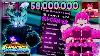 BEST Way To Get 50M+ Gems ( Tips & Tricks) - [#1 Gem LB] | Anime Defenders