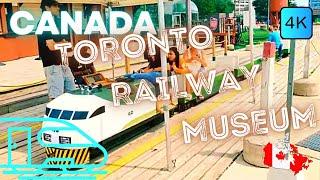 TORONTO RAILWAY MUSEUM – ROUNDHOUSE PARK –  TORONTO, CANADA