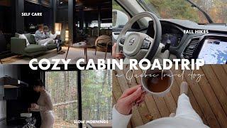 COZY AUTUMN ROAD TRIP: let's slow down, unplug and have a fall getaway