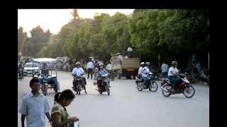 Myanmar Sagaing City Rude Traffic Police