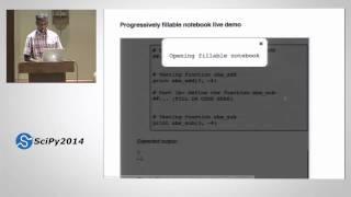 Creating a browser based virtual lab for classroom instruction | SciPy 2014 | Ramalingam Saravanan