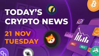 21/11/2023| Cryptocurrency news today | Crypto news today | Bitbns English news