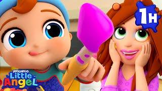 Family Make Over!️ | Little Angel | Community Corner | Kids Sing and Play