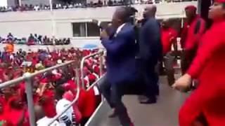 Julius Malema Dancing "Chase the Boer" as SA votes for expropriation of land without compensation