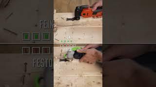 FEIN  vs FESTOOL  - WER HAT das BESTE MULTITOOL? TB Tournament FINALE #shorts #diy