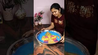 Sharanam Ayyappa  #rangoli #ayyappa #ayyappaswamy #waterart #waterrangoli #revathiartist #art