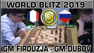 The Ultimate Comeback: Dubov Defeats Firouzja. II WORLD BLITZ 2019.